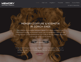 coiffure-memory.ch screenshot