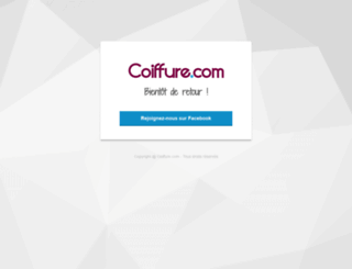 coiffure.com screenshot