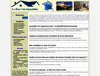 coin-immobilier.eu screenshot