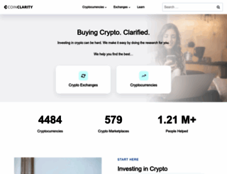 coinclarity.com screenshot