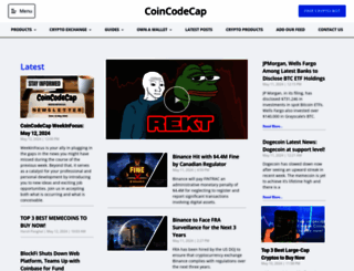 coincodecap.com screenshot