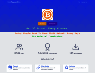 coinfaucet.site screenshot