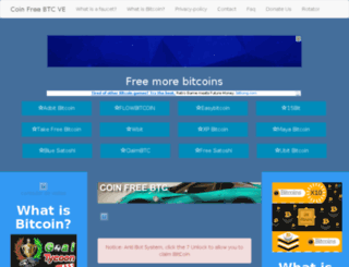 coinfreebtcve.com screenshot