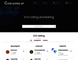coingoingup.com screenshot