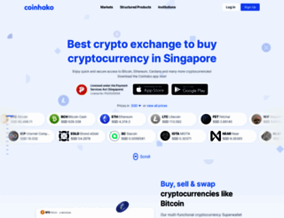 coinhako.com screenshot