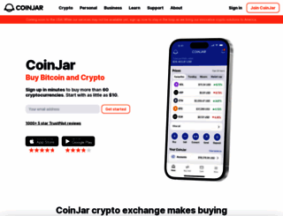 coinjar.com screenshot