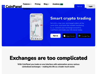 coinpanel.com screenshot