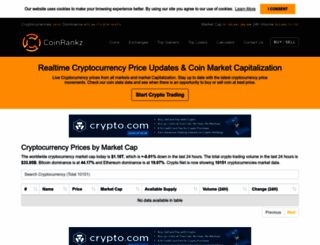 coinrankz.com screenshot