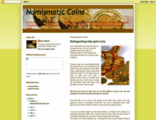 coins-numismatic.blogspot.com screenshot