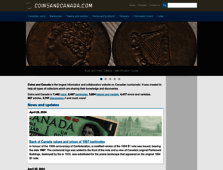 coinsandcanada.com screenshot