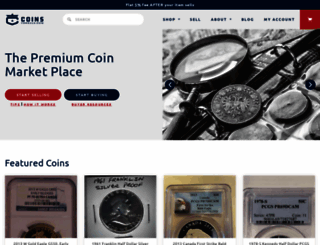 coinsforsale.com screenshot