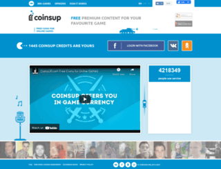 coinsup.com screenshot