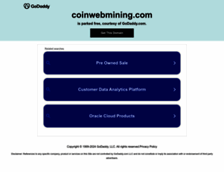 coinwebmining.com screenshot
