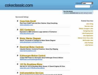 cokeclassic.com screenshot