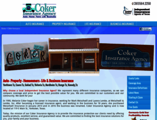 cokerinsurance.net screenshot