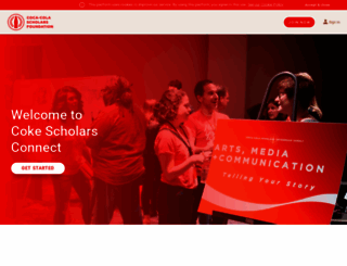 cokescholarsconnect.org screenshot