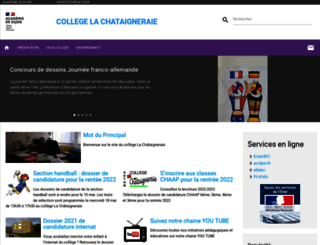 col71-chataigne.ac-dijon.fr screenshot