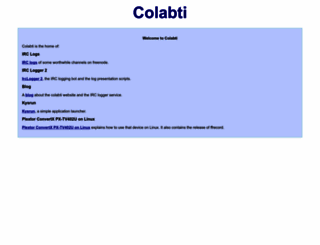 colabti.org screenshot