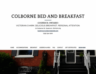 colbornebandb.com screenshot