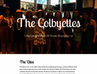 colbyettes.wordpress.com screenshot