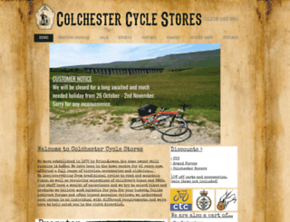 colchestercycles.com screenshot