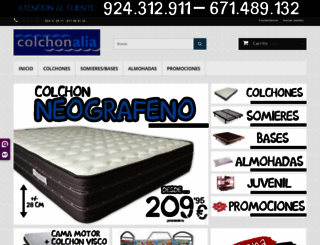 colchonalia.com screenshot
