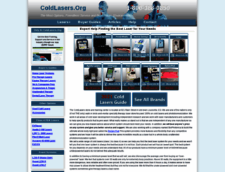 coldlasers.org screenshot