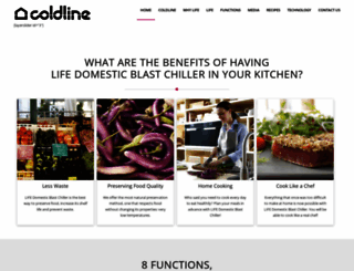 coldlineliving.com.au screenshot