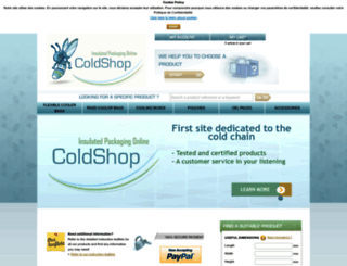coldshop.com screenshot