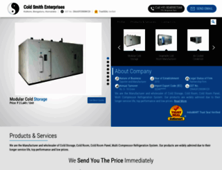 coldsmith.net screenshot
