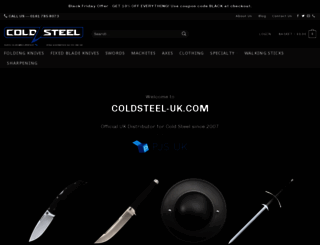 coldsteel-uk.com screenshot