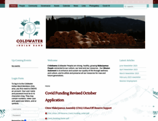 coldwaterband.com screenshot