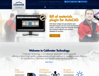 coldwatertech.com screenshot