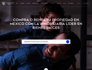 coldwellbanker.com.mx screenshot