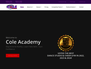 coleacademy.com screenshot