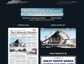 colebrookchronicle.weebly.com screenshot