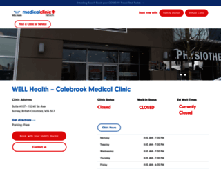 colebrookmedical.com screenshot