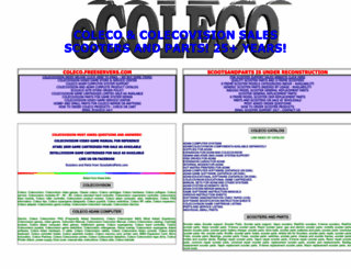 coleco.freeservers.com screenshot