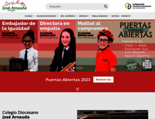 colegioarnauda.org screenshot