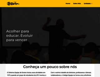 colegioequipe.com.br screenshot