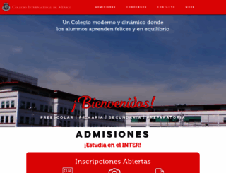 colegiointernacional.edu.mx screenshot