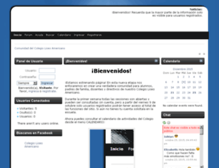 colegioliceoamericano.com screenshot