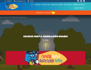 colegionuevageneraciondumbo.edu.co screenshot