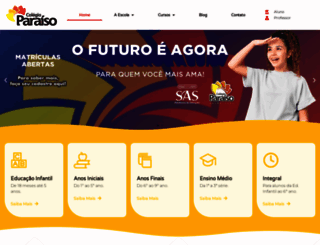 colegioparaisobauru.com.br screenshot