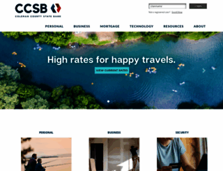 colemanbank.com screenshot