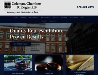 colemanchambers.com screenshot