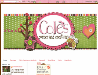 coles-corner-and-creations.com screenshot