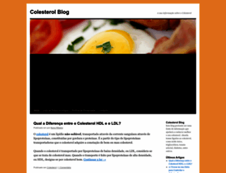 colesterol.com.pt screenshot