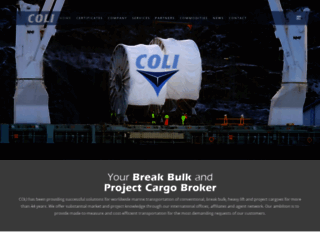 coli-shipping.com screenshot