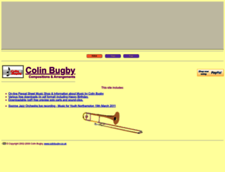 colinbugby.co.uk screenshot